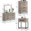 Ensemble de chambre à coucher standard 6 pièces Earvin-166290902