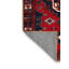 Tapis brun turc lavable à la machine-941096367
