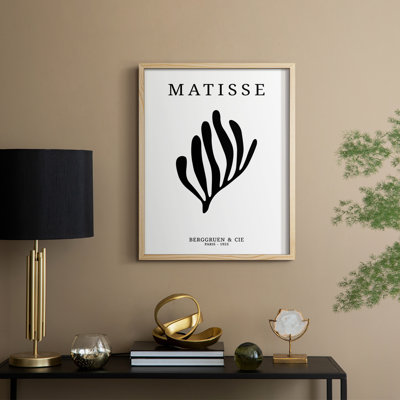 Matisse CDXIV, reproduction d'art encadrée - bois massif