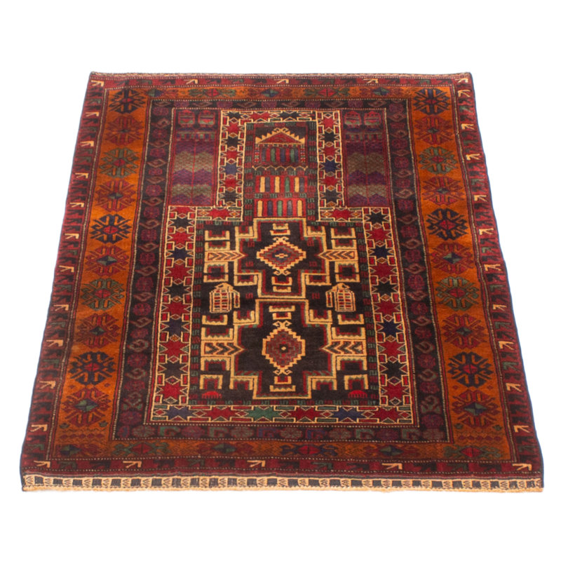 Teimani Black Rug 2'10" x 4'5"