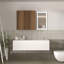 Armoire murale modulaire avec tablette réglable - Rangement polyvalent pour la salle de bain, la buanderie ou la cuisine-1154952187