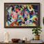 De l'improvisation. Deluge, 1913 - Wassily Kandinsky - Toile encadrée sur mesure-1449089283-1449089302-1449089336