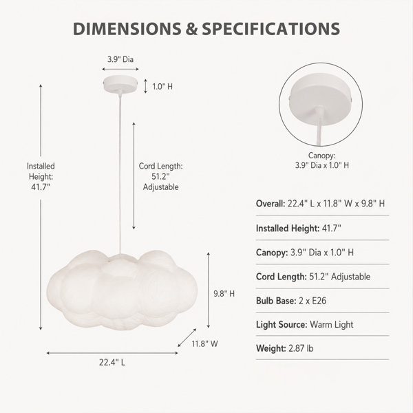 Dimensions du produit