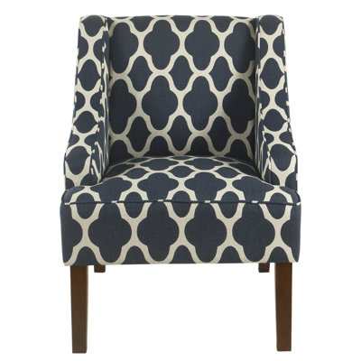 Chaise d'appoint en polyester l 26 po Everly