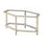Bashira Glass Top End Table