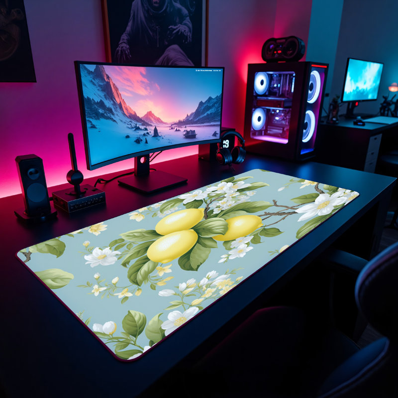 Polyester Desk Pad, 31.5x15.5
