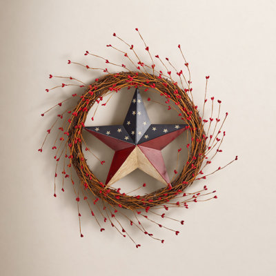 20'' Independence Day Wreath