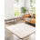 Tapis blanc neige Roshane