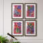 Vivid Stems I - ensemble de 4 peintures encadrées-1690148370-1690148369