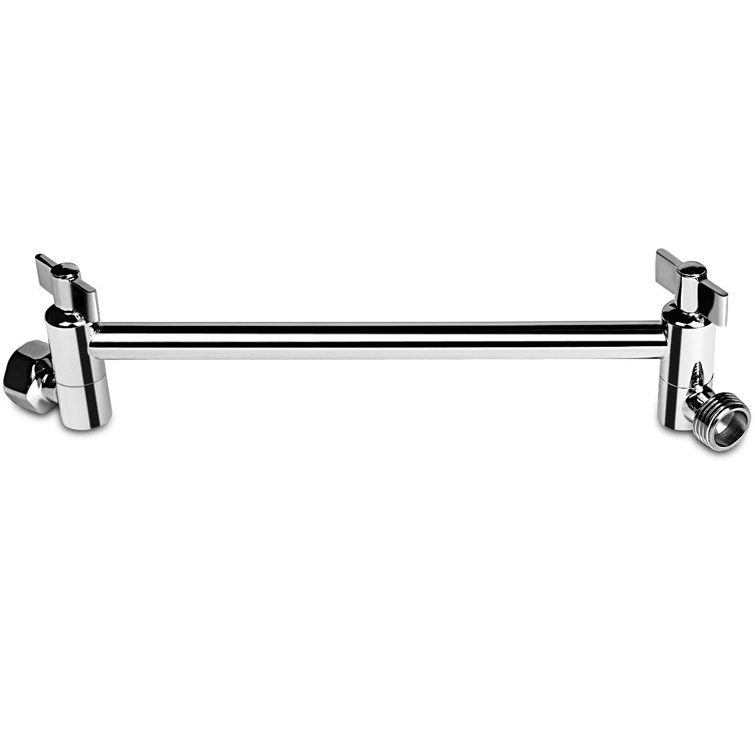 11" Universal Adjustable Height Shower Arm for Handheld Rain Shower Head
