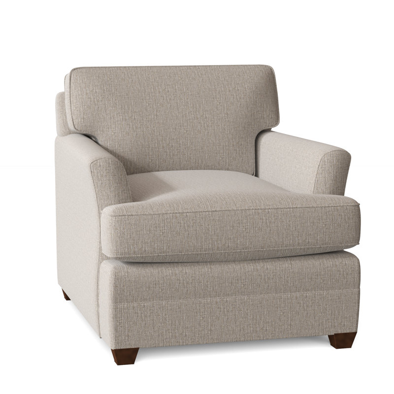 Fauteuil Harriss, Tissage natté lin Drusky Sustain®