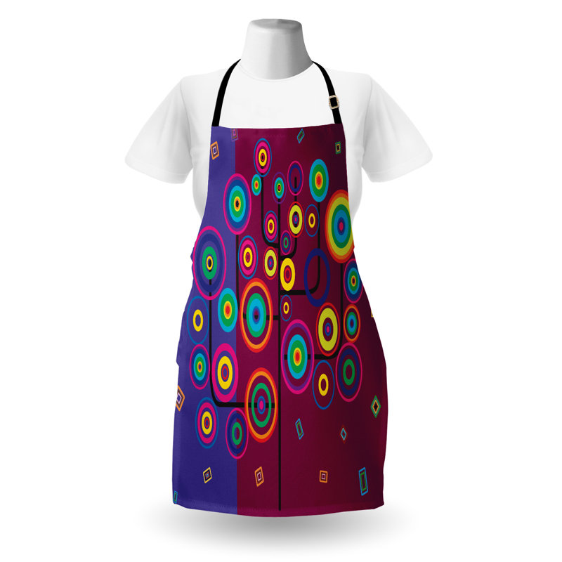 Geometric Bib Apron