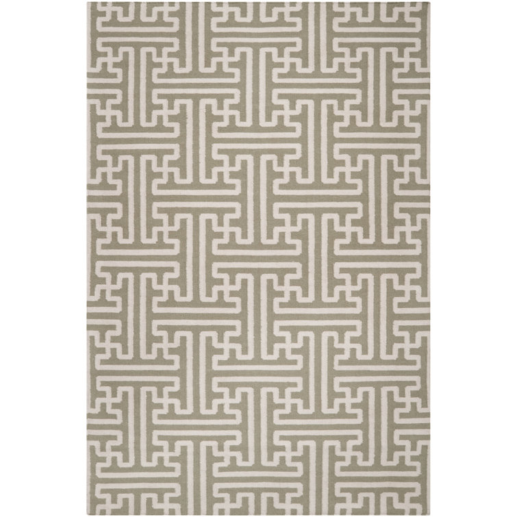 Berkley Flatweave Wool Geometric Indoor Rug