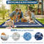Tapis de paille en plastique imperméable Grid pour porche, terrasse, véhicule récréatif, balcon, cour arrière-912845539-912845543