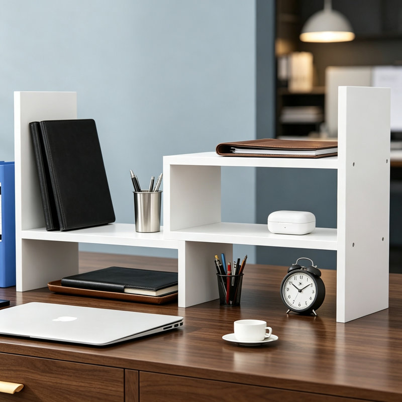 Wood Desk Organiser