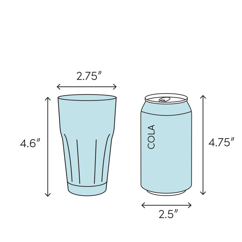 Riley 8.75oz. Drinking Glass Set