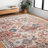 Fiorillo Oriental Rust/Black Area Rug-270886189
