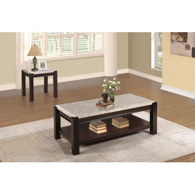 Ensemble de tables basses 2 pièces Strickland