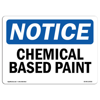 Chemical Based Paint Sign