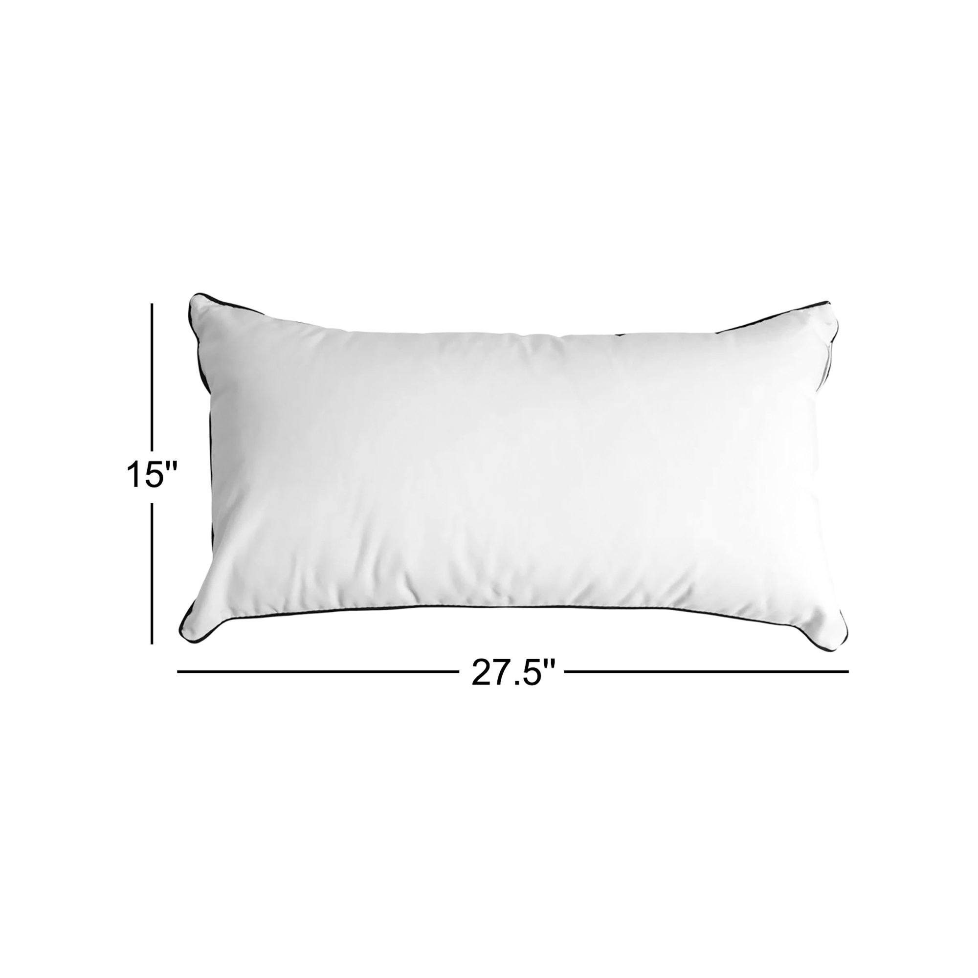 Rivie Pleasuretex™ Indoor/Outdoor Throw Pillow, White