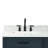 Tidworth 42'' Solid Wood Single Bathroom Vanity with 1.5'' Carrara Marble Top-675031233-708021444-708021445