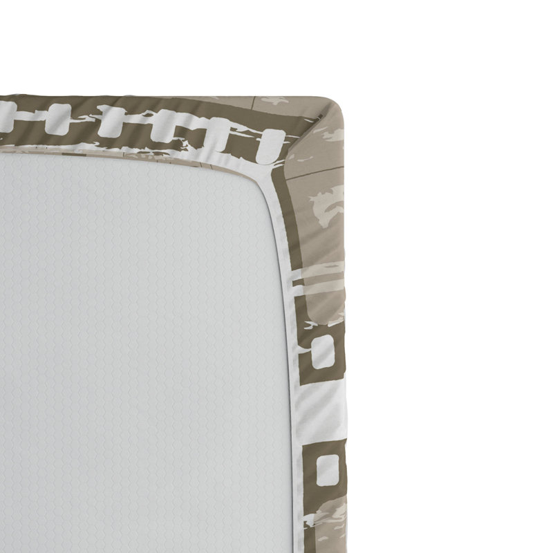 Microfiber Striped Fitted Sheet, Full Fitted Sheet