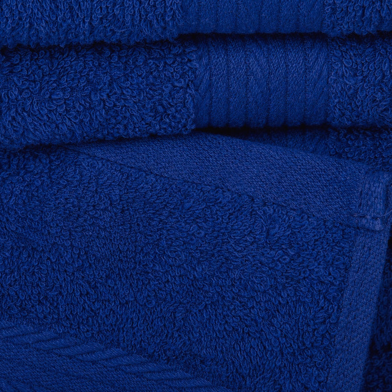Gant de toilette 100% coton 12 x 12 pouces très absorbant, Marine