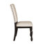 Table et chaises rembourrées Brown-1524636553
