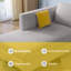 Natalynn Upholstered Chaise Lounge-453871201-453871206