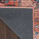 Lisle Machine Washable Persian Rust Multicolor Area Rug