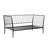 Metal Twin Daybed Bed Frame, Matte Black