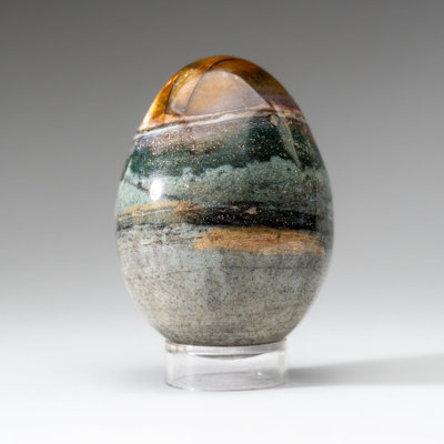 Genuine Polished Ocean Jasper Egg from Madagascar (.7 lbs)