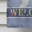 Polyester 2 côtés 40 x 28 po welcome drapeau maison-73943272