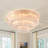 Itu Crystal LED Flush Mount