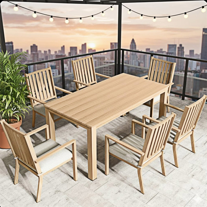 Ensemble de 2 chaises de patio avec coussins