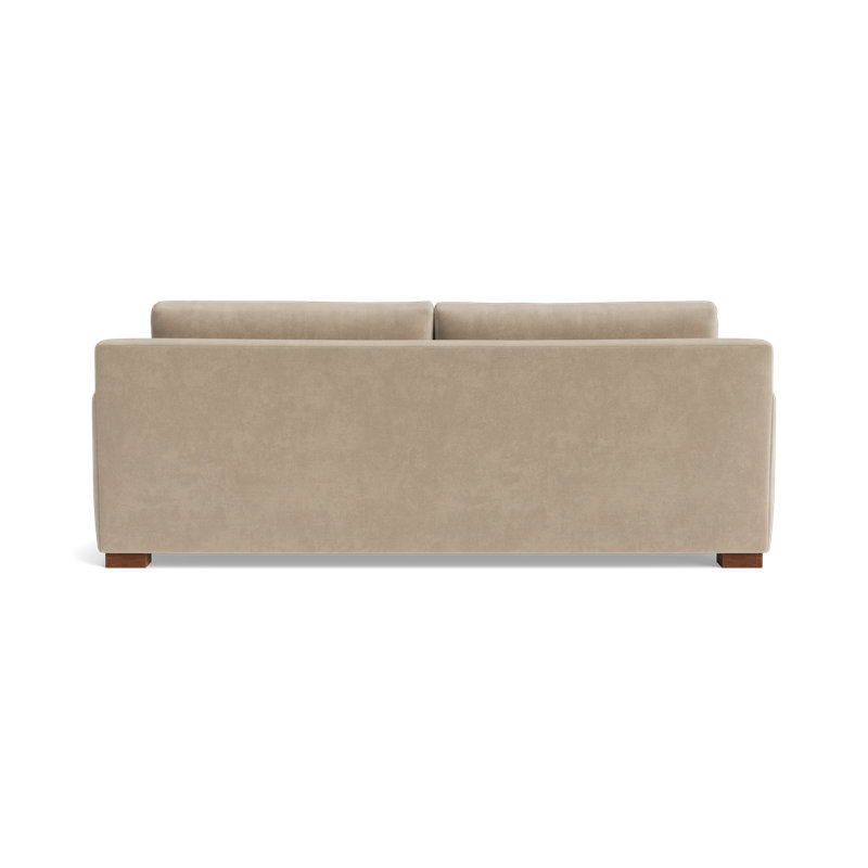 Catalina Sofa (85") , Velvet - Beige