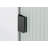 Aurora 34 in. x 58.25 in. Frameless Fluted Radius Single Fixed Bath Panel-58149956-58149961-133156351
