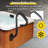 VEVOR Slip Resistant Handrail in Black