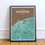 Havana City Map - No Frame Print-498902185