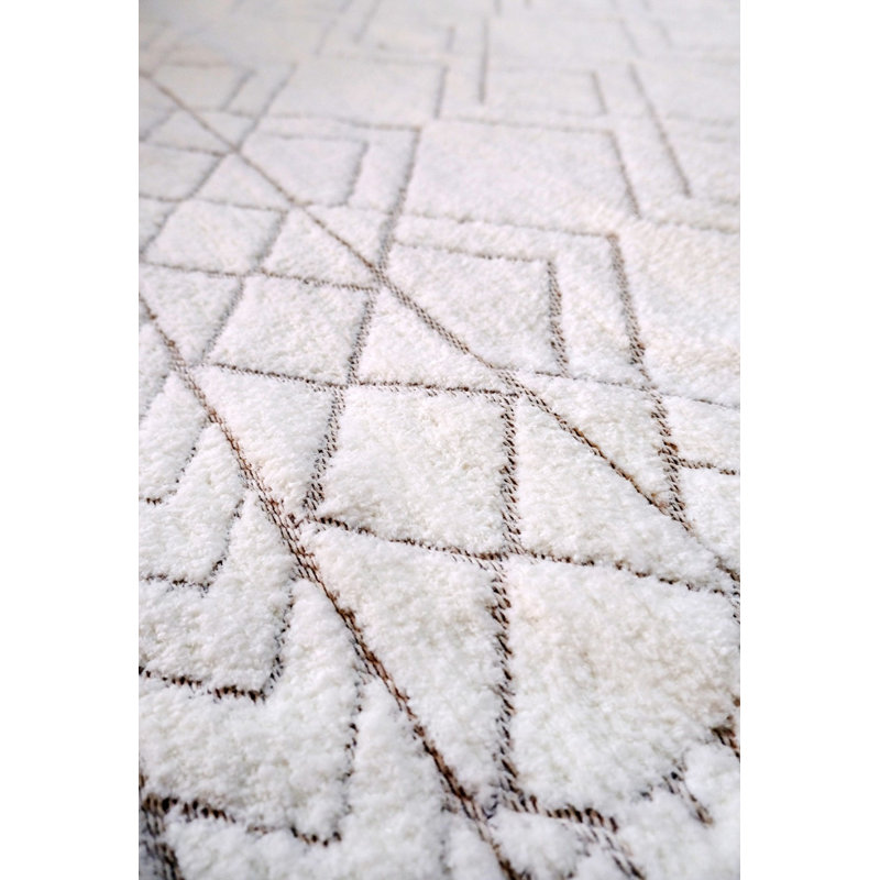 Sandridge Geometric Area Rug, Rectangle 80 x 150cm