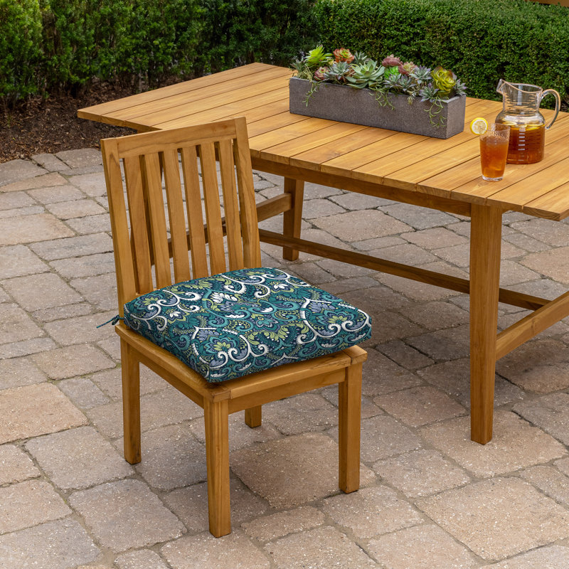 ARDEN 1 - Piece Outdoor Seat Cushion, Sapphire Aurora Blue