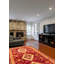 Tapis bordeaux rétro Danuel 4 pi 11 po x 7 pi 8 po