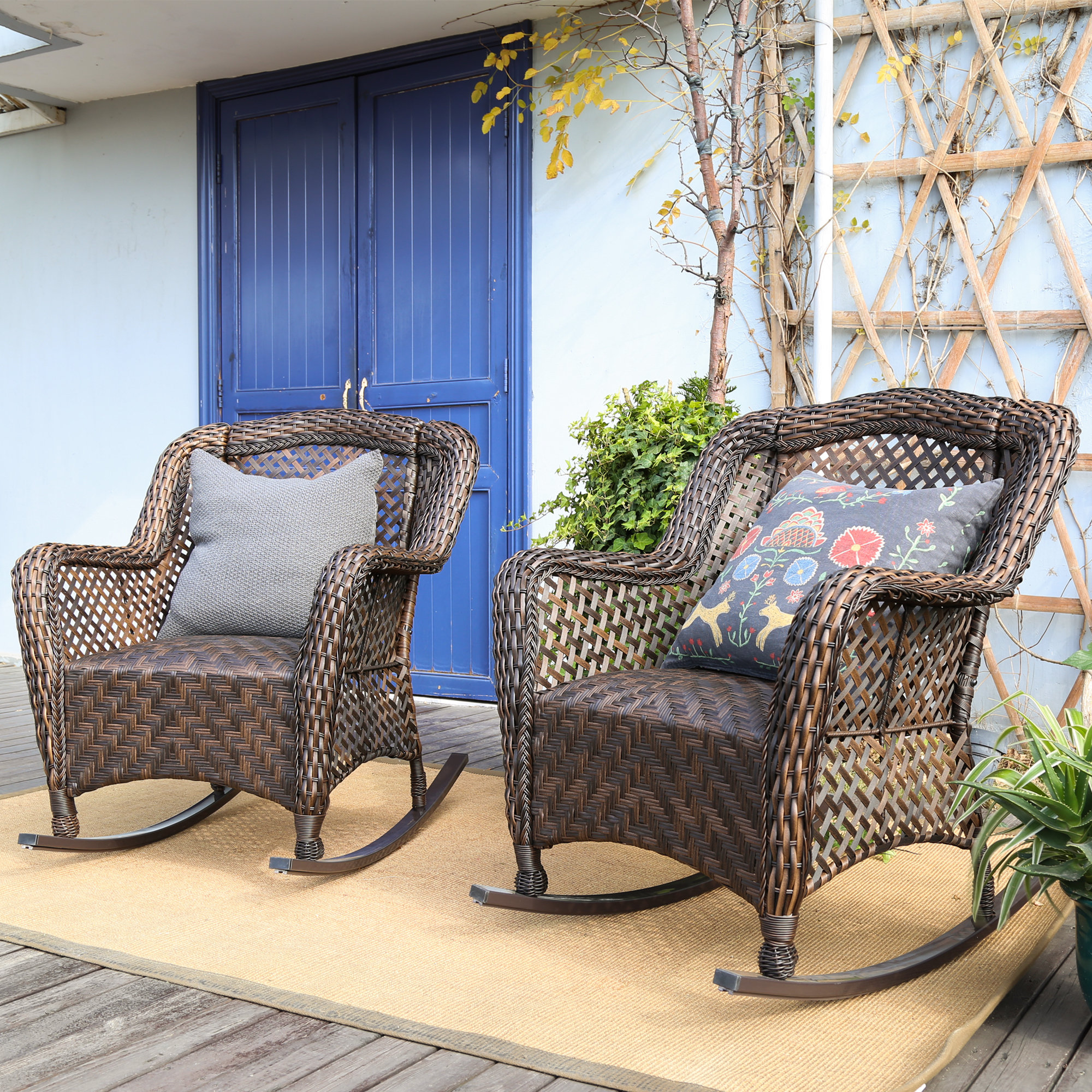 Rocking patio online furniture