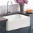 Single Bowl Fireclay Kitchen Sink-89339899-89339900