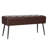 Dorly 38" Wide Faux Leather Entryway Bench Upholstered Bedroom Bench-1671194235
