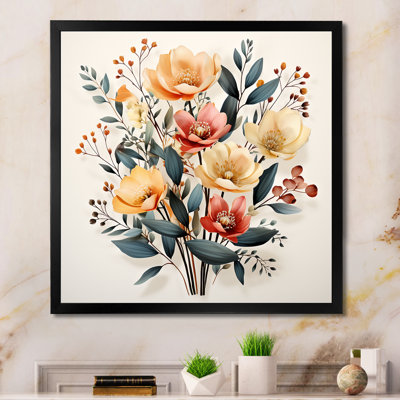 " Colourful Yellow Minimalism Bouquet II "