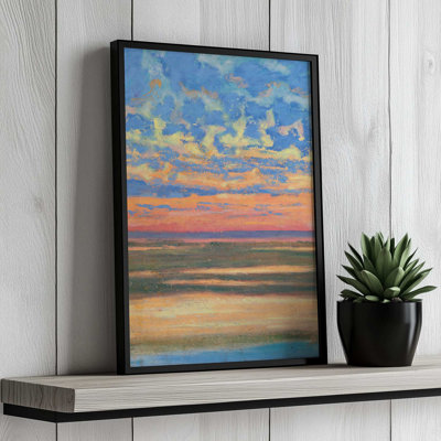 Brilliant Sunset by Carson Overstreet Art Print