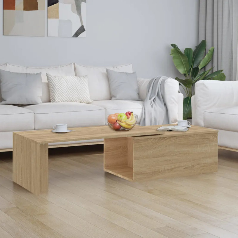 Table basse Aldos, Chêne sonoma