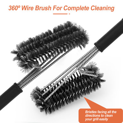 Stainless Steel Non-Stick Cleaning Brush