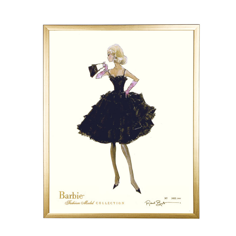 Barbie Limited Enchantment Limited Artwork by Robert Best, Gold
